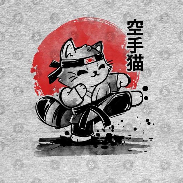 Karate cat by NemiMakeit